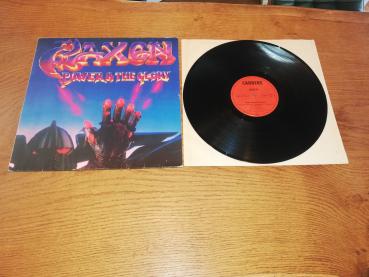 Saxon Power & The Glory 1983 Carrere Records 811529-1 VG/VG